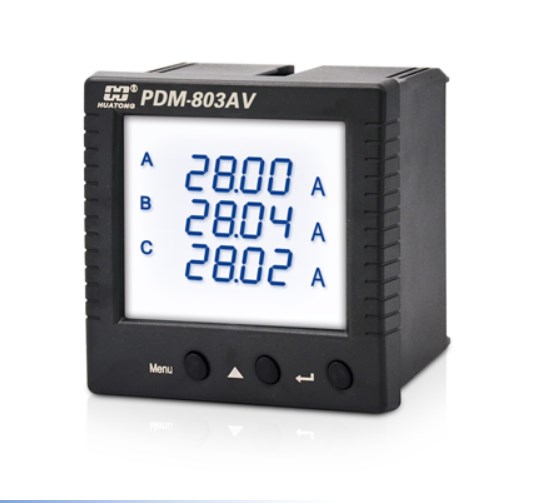 丹东华通PDM-803AV-DSC-C-AC220V三相电流电压表