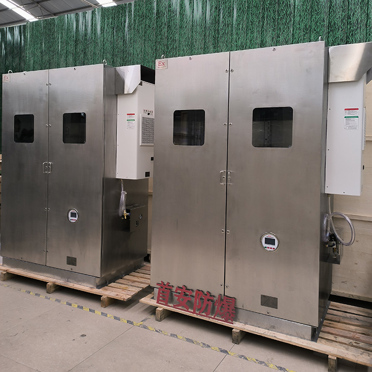 首安对开门不锈钢防爆正压柜，内外双层保温效果好