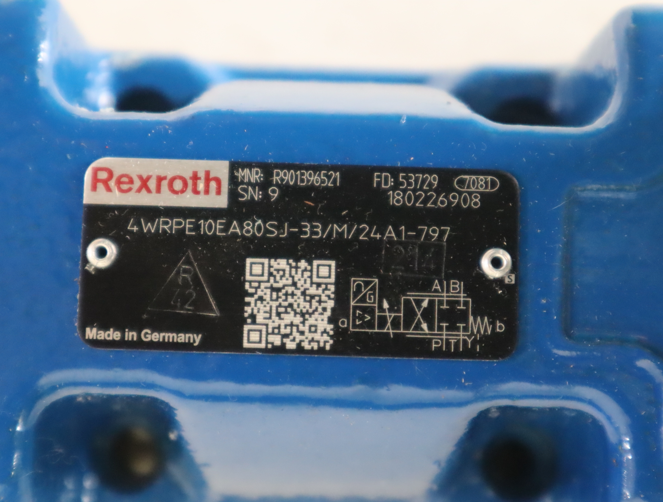 4WRPE10EA80SJ-33/M/24A1-797 R901396521 力士乐REXROTH比例阀
