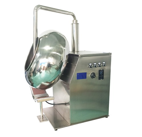 BY-600圆形异形药片包衣机 丸剂小型糖衣机大蜜丸抛光机 