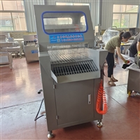 春秋机械84针新款气动盐水注射机双变频改良款