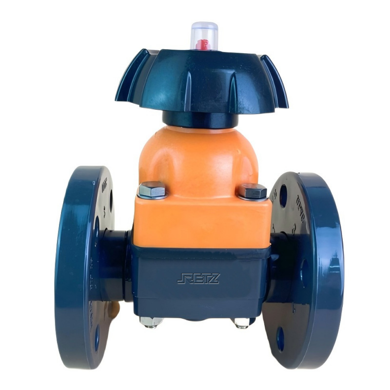 进口防腐PVC塑胶隔膜阀 美国RETZ瑞茨