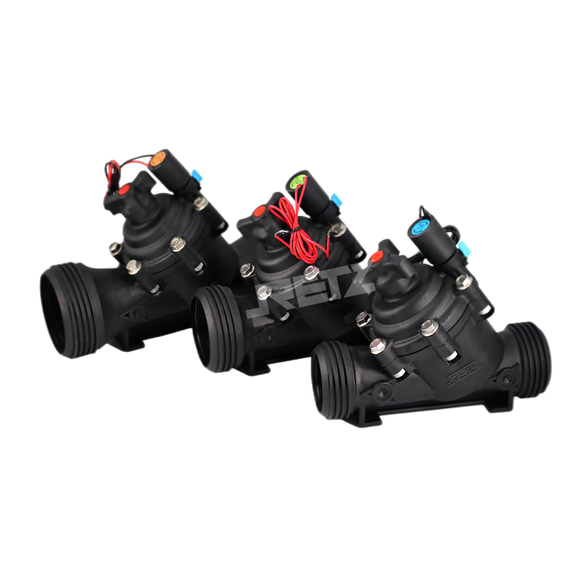 带信号反馈智能灌溉电磁阀 美国RETZ瑞茨