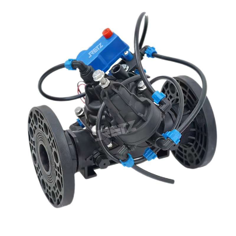 手机远程控制灌溉电磁阀 美国RETZ瑞茨