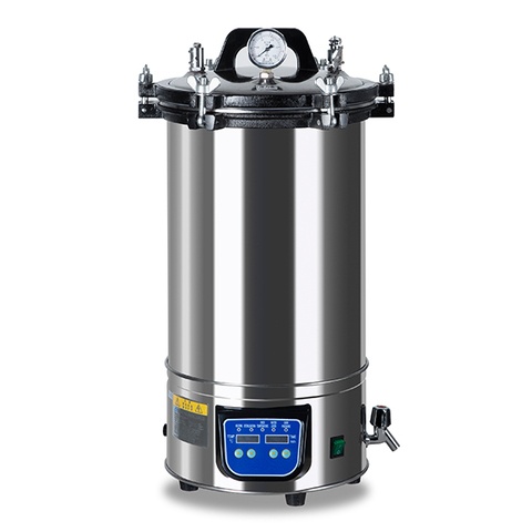 DGS-280B数显不锈钢灭菌锅 实验室高压高温蒸汽灭菌器 18L数控计时