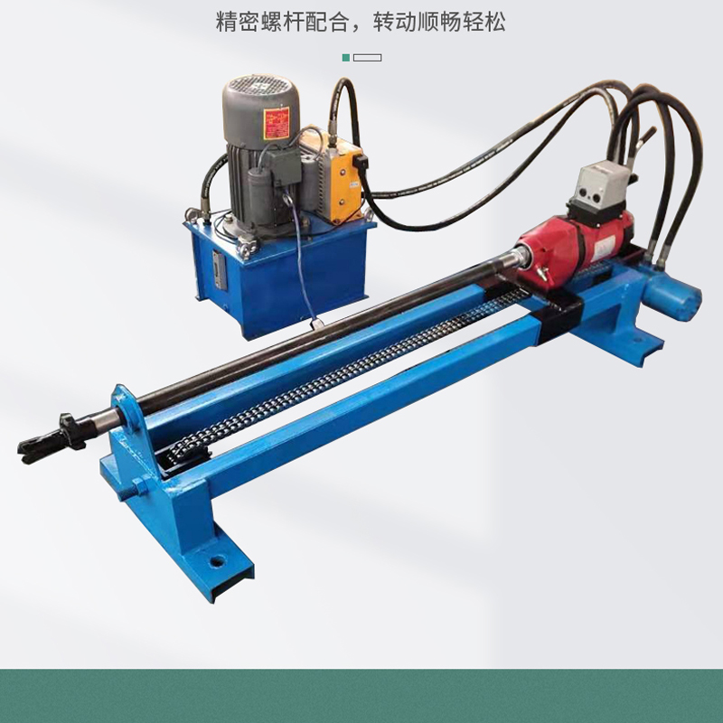 非开挖水平定向钻孔机过路辅管拉管小型液压可导向水钻顶管机