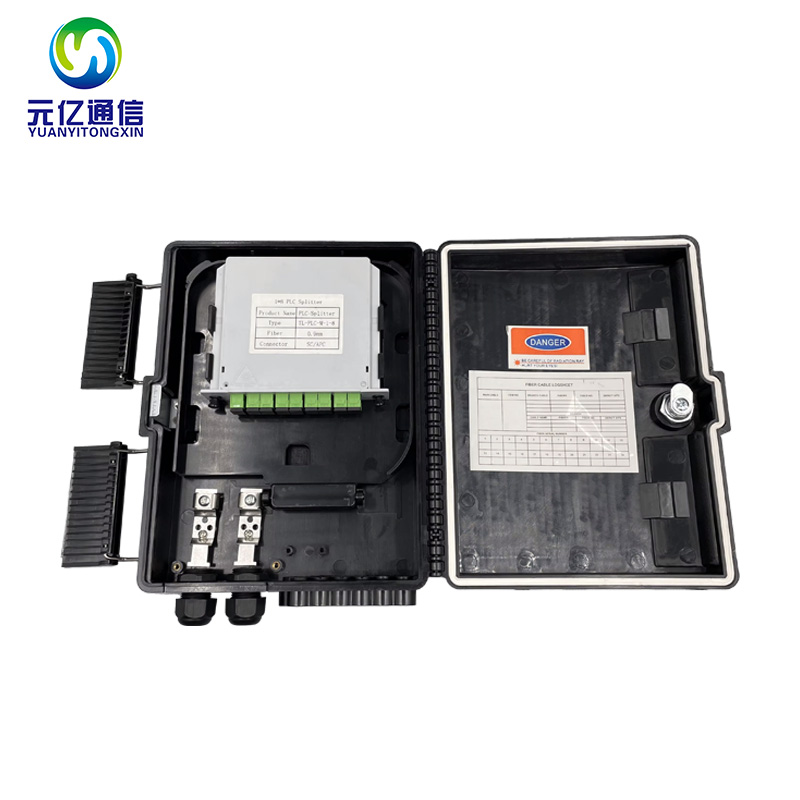 FTTX户外光纤分线箱配线箱光分路器接线盒16芯分纤箱成端箱 