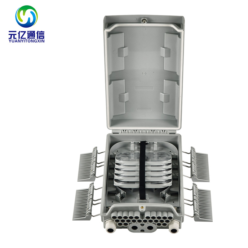 FTTX户外光纤分线箱配线箱24芯光分路器接线盒分纤箱成端箱 