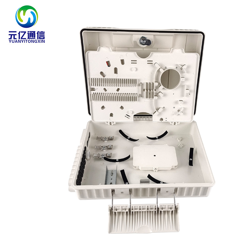 FTTX户外光纤分线箱配线箱光分路器接线盒分纤箱48芯成端箱