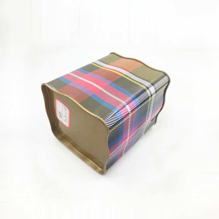 曲边异形马口铁饼干盒 铁盒可定制雕刻 5000个铁盒起订