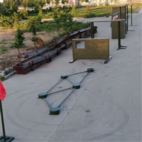 宣城极限越障障碍器材,爬杆训练器材,跳跃轮胎