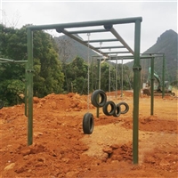 盘锦极限障碍高塔速降,综合障碍训练器材,跳跃轮胎