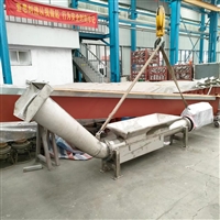 格栅配套LYZ螺旋压榨机 非标定制