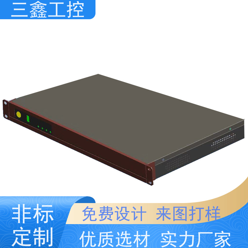 实体工厂1U2U3U4U铝面板机箱 螺丝机外壳  多硬盘位 TY-4UX喷塑工艺