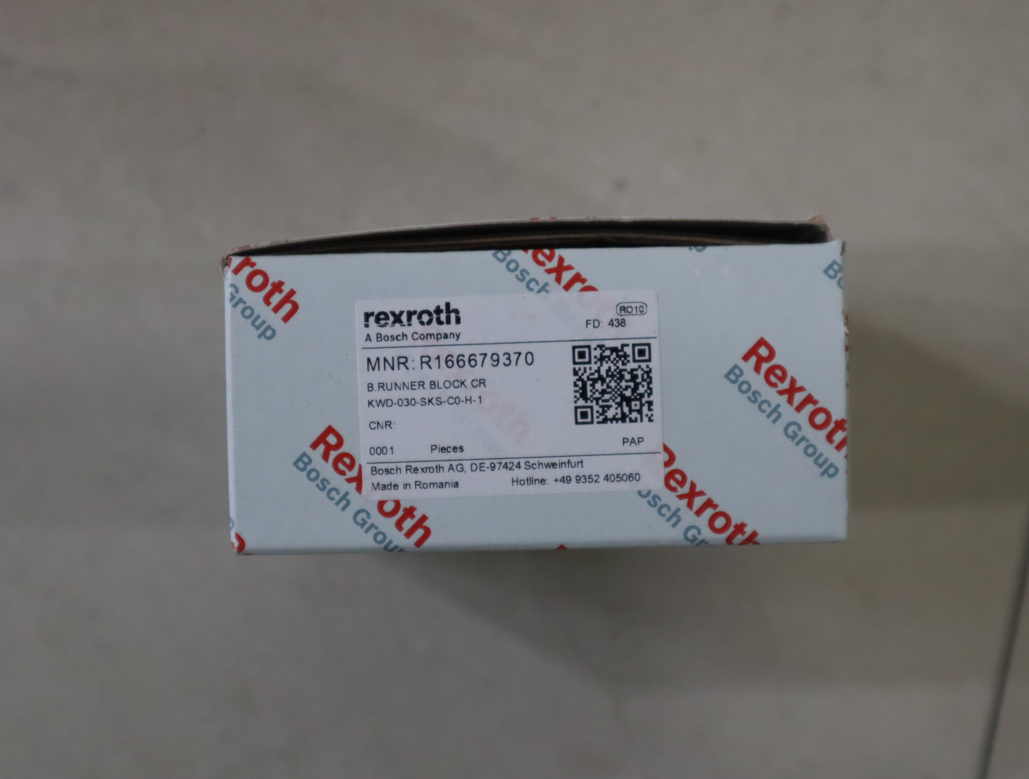 R166679370 KWD-030-SKS-D0-H-1 德国力士乐REXROTH滑块