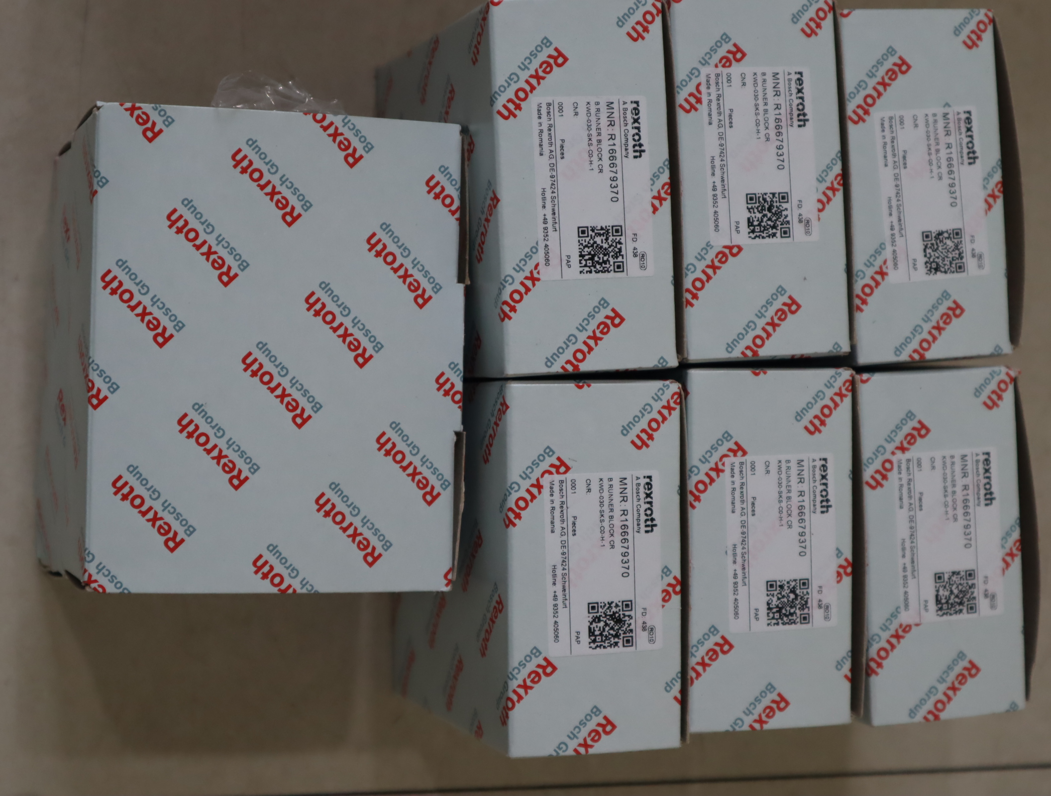 R166679370 KWD-030-SKS-D0-H-1 德国力士乐REXROTH滑块