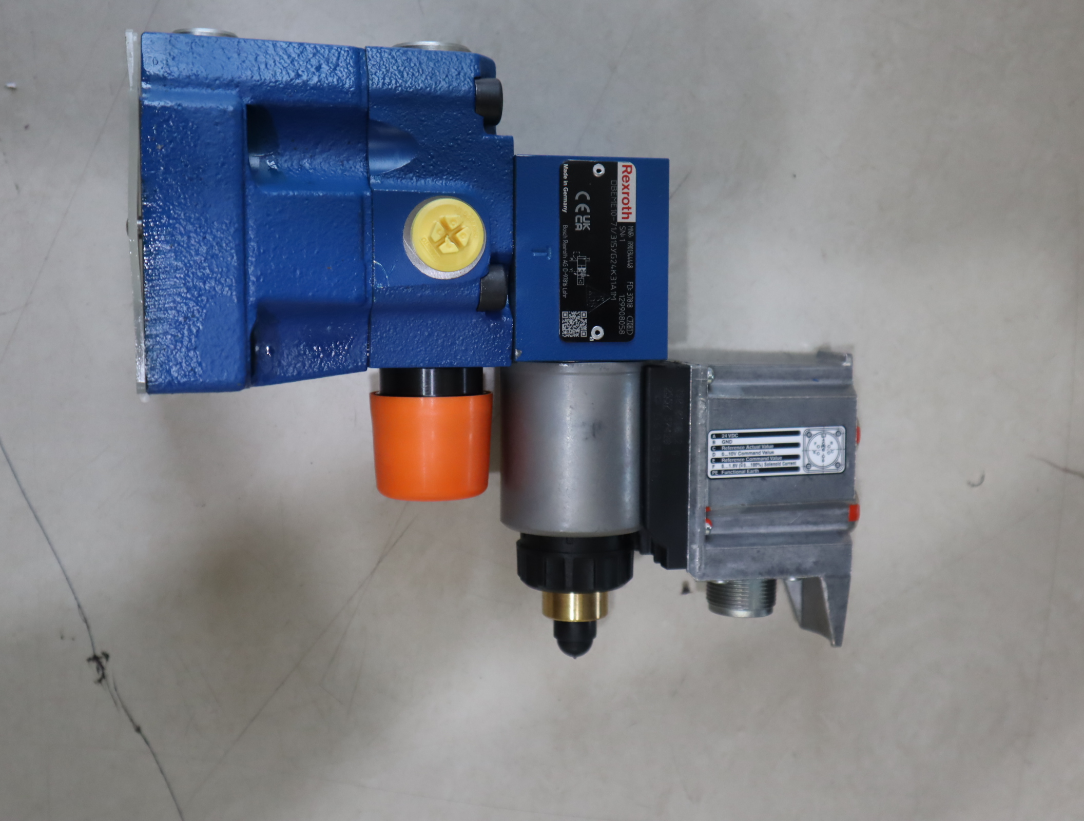 DBEME10-7X/315YG24K31A1M R901344448 力士乐REXROTH比例溢流阀