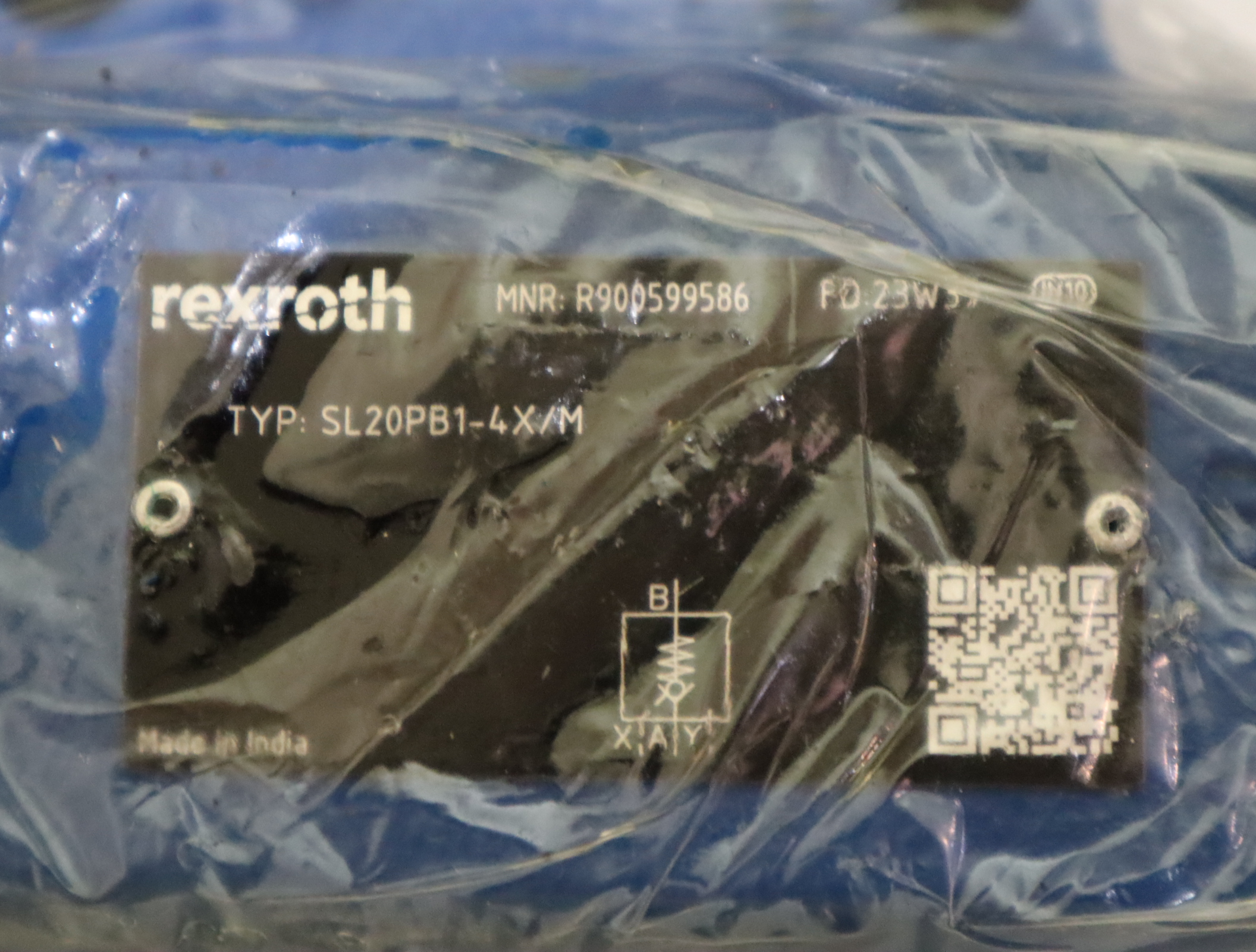 SL20PB1-4X/M SL20PB1-42/M R900599586 德国力士乐REXROTH单向阀