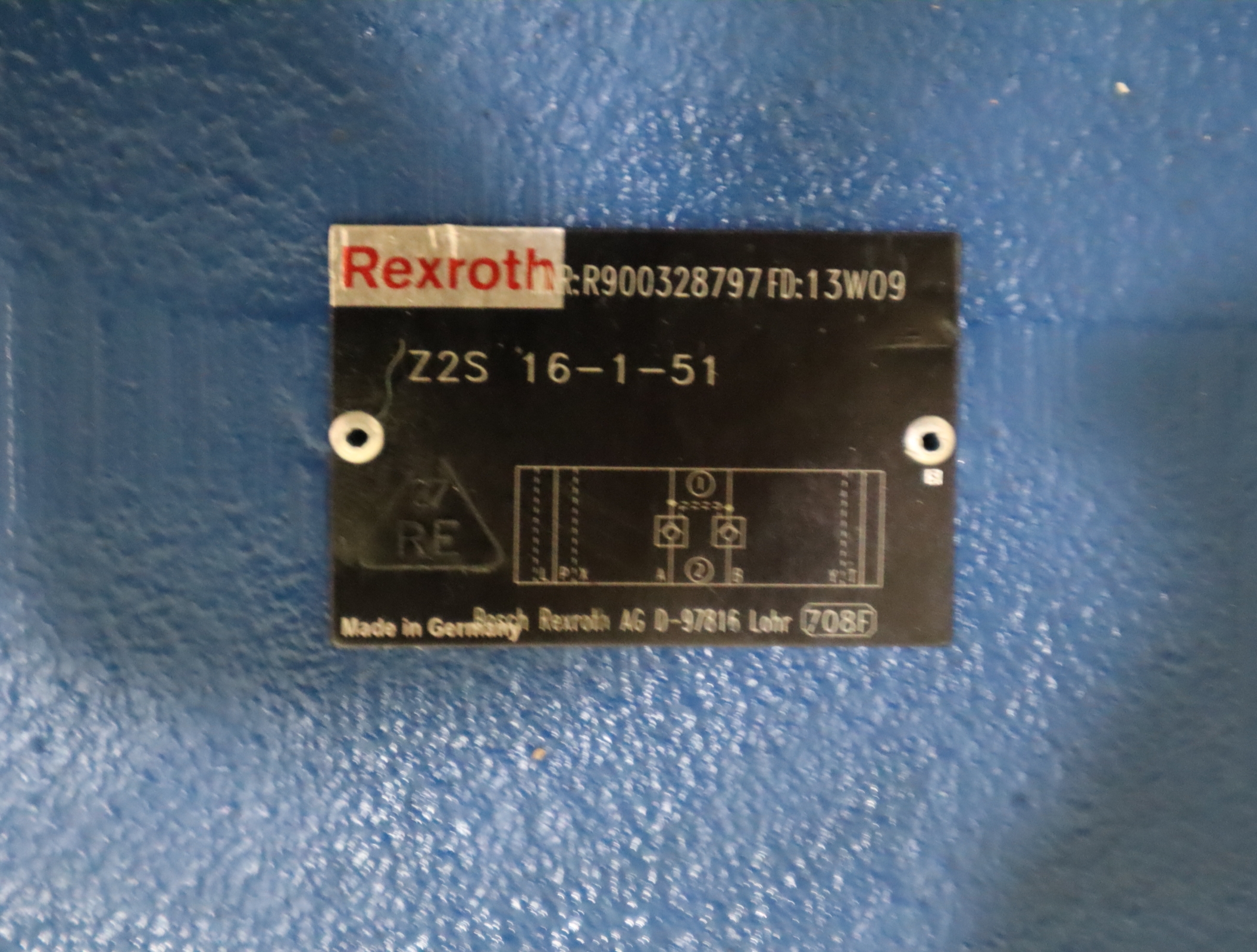 Z2S16-1-51 Z2S16-1-5X Z2S16-1-50 R900328797 力士乐REXROTH