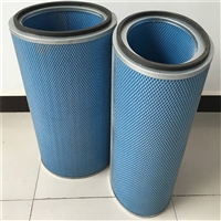 阻燃除尘滤筒聚酯纤维除尘滤芯