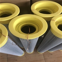 聚氨酯PU除尘滤芯防静电覆膜材质尺寸162毫米乘1000毫米粉尘滤筒