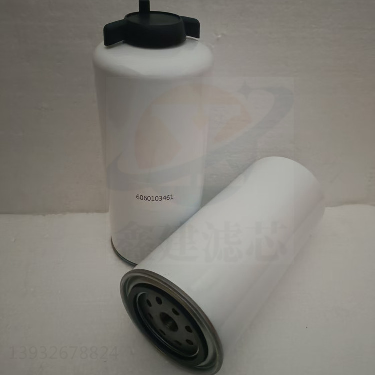 柴油滤芯60600103461旋装油水分离器钻机燃油过滤
