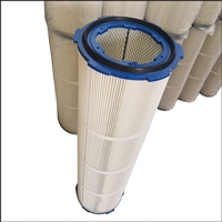 六耳卡盘快拆式除尘滤筒 扫地车除尘滤芯 覆膜聚酯三防无纺布