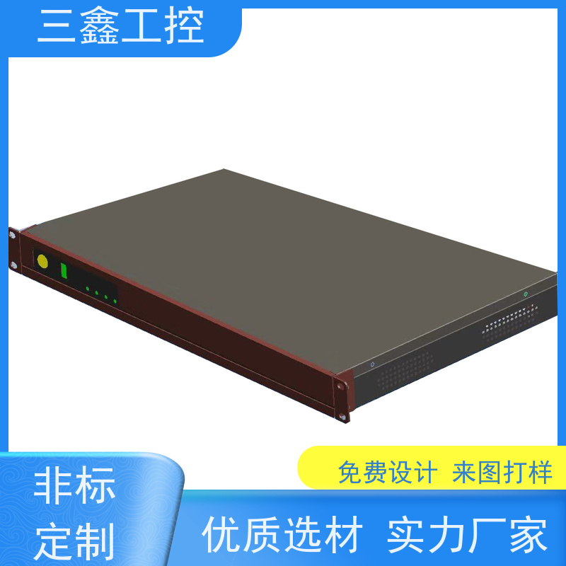 实体工厂1U不锈钢配电箱  钣金外壳加工 精细工艺 严格品控