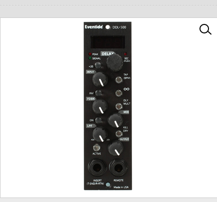 Eventide DDL500 500系列插槽式单声道数字延迟器