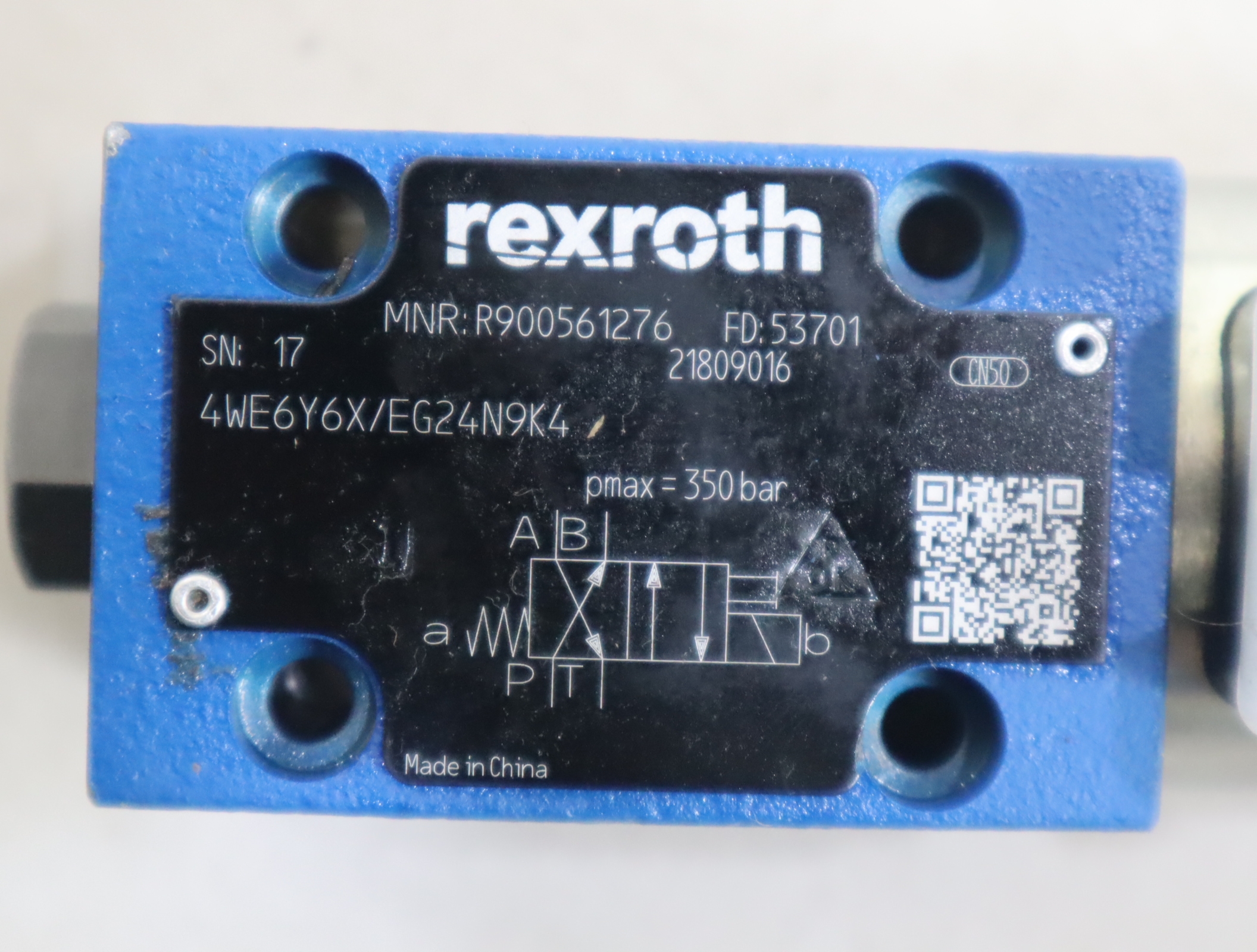 4WE6Y6X/EG24N9K4 4WE6Y62/EG24N9K4 R900561276 力士乐REXROTH