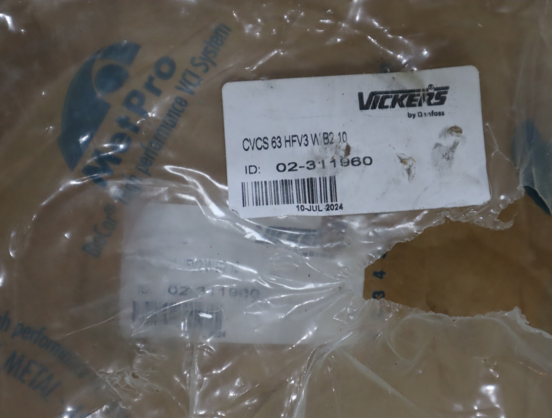 02-311960 CVCS 63 HFV3 WB2 10 伊顿EATON威格士VICKERS