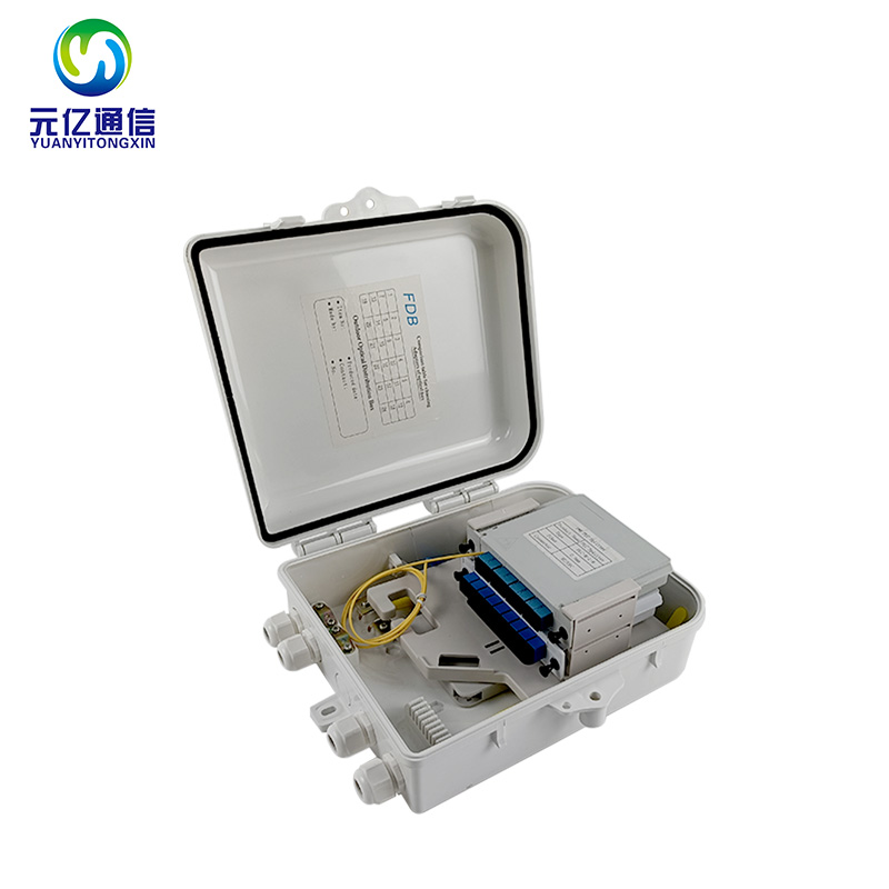 16-24芯FTTX户外光纤分线箱配线箱光分路器接线盒分纤箱成端箱