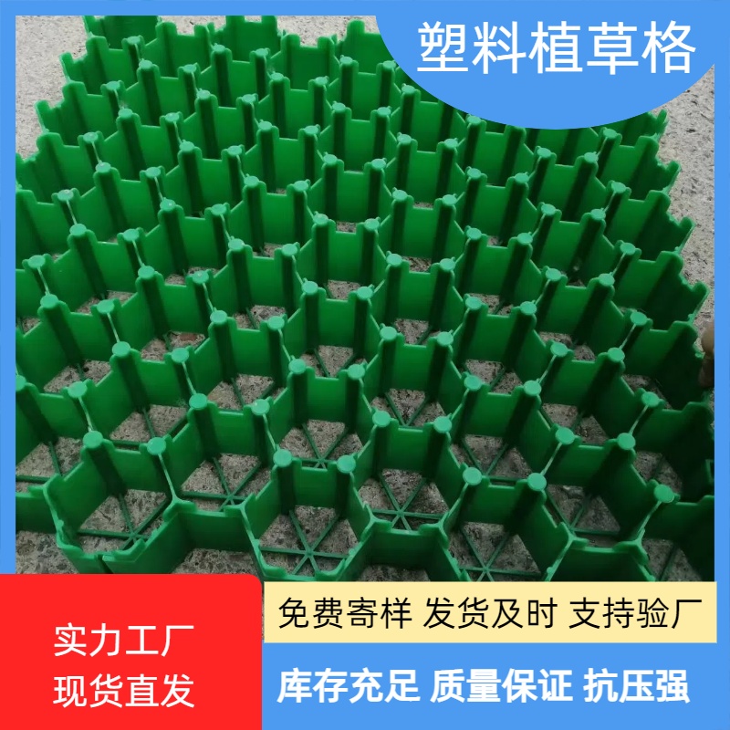 70平口植草格 消防通道停车场通用  园林绿化与停车承重两不误