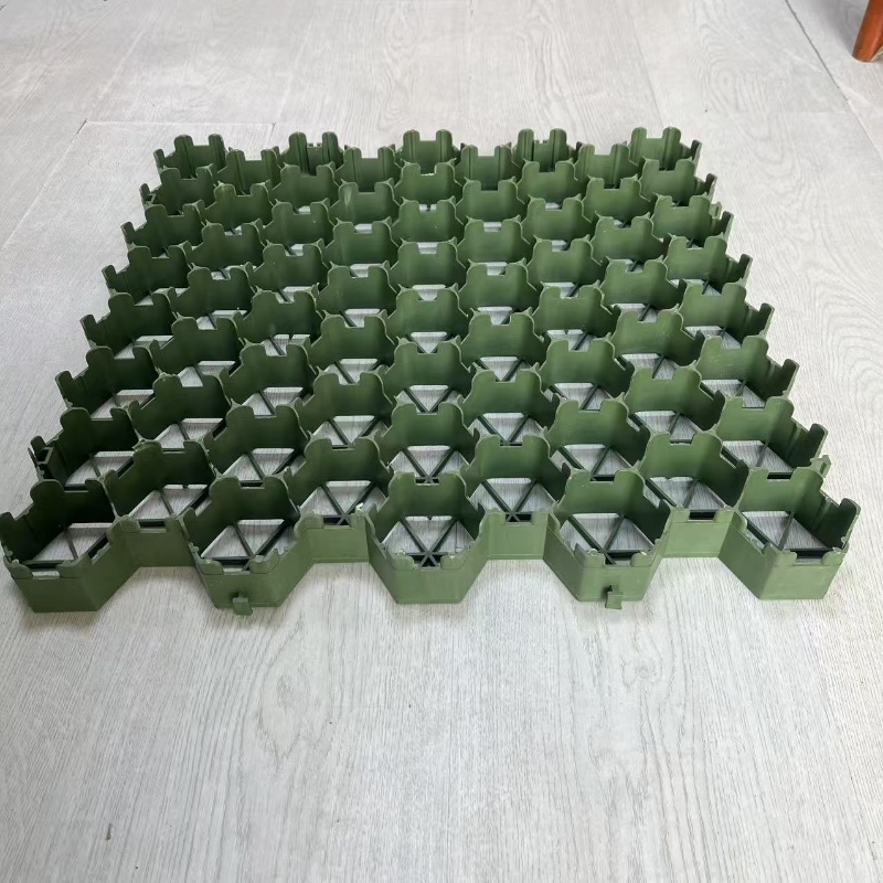 50植草格 重磅登场 排水护坡抗老化 停车场绿化新选择