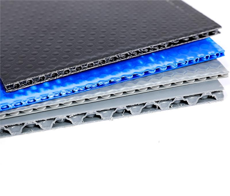 定制PP蜂窝板 供应折叠式彩色中空板 蜂巢板防静电万通板加工定做