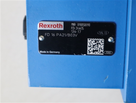 FD16PA2X/B03V FD16PA22/B03V R900500190 力士乐REXROTH平衡阀