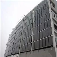 光伏玻璃幕墙bipv 薄膜组件 太阳能发电玻璃 建筑一体化105w