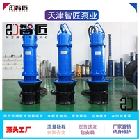 QZB潜水轴流泵 井筒卧式漂浮式 大流量泵站防汛