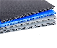 定制PP蜂窝板 供应折叠式彩色中空板 蜂巢板防静电万通板加工定做