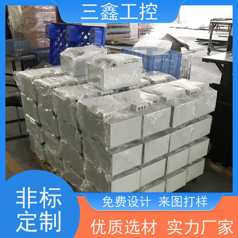实体工厂上架式热插拔机箱 五金外壳 表面阳极氧化 烤漆 