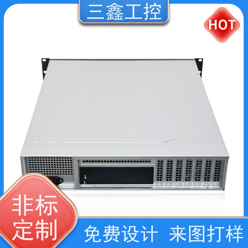 厂家供应1U工控机箱 螺丝机外罩  多硬盘位 TY-4UX喷塑工艺