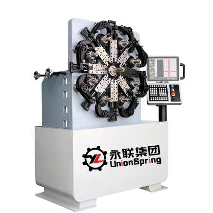 永联US-20弹簧机采用日本进口伺服电机