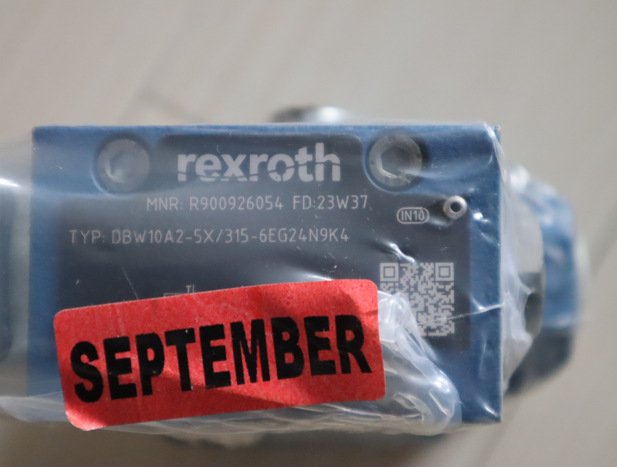 DBW10A2-5X/315-6EG24N9K4 R900926054 德国力士乐REXROTH溢流阀