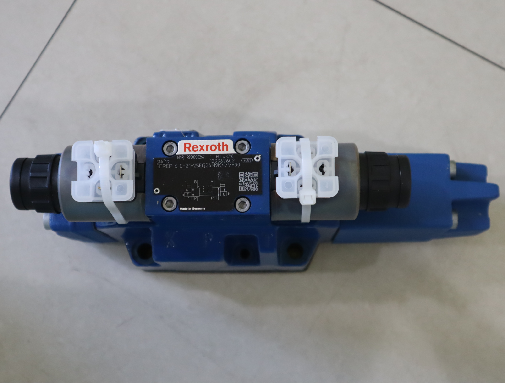 3DREP6C-21-25EG24N9K4/V 00 R900930267 德国力士乐REXROTH先导阀