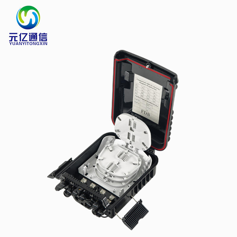 光纤防水网络PP IP6516芯光纤分纤箱光纤分纤箱