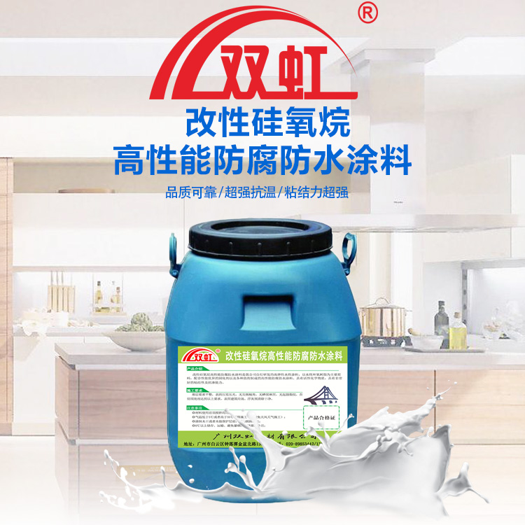 双虹改性硅氧烷高性能防水防腐涂料