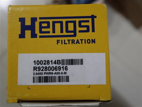 R928006916 2.0400 PWR6-A00-0-M 1002814B 汉格斯特HENGST滤芯