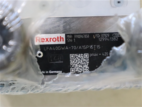 LFA40GWA-70/A15P15T15 R900967858 LFA40GWA-7X/A15P15T15 盖板