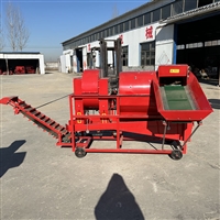 花生覆盆子一体机：花生覆盆子采摘脱粒机清选，效率高损耗低