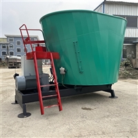 加厚板材3方日粮机 立式牵引式TMR制备机 卧式混合机